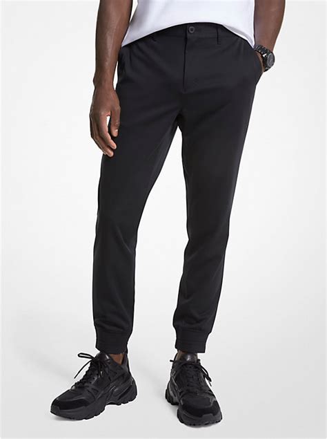 woven joggers michael kors.